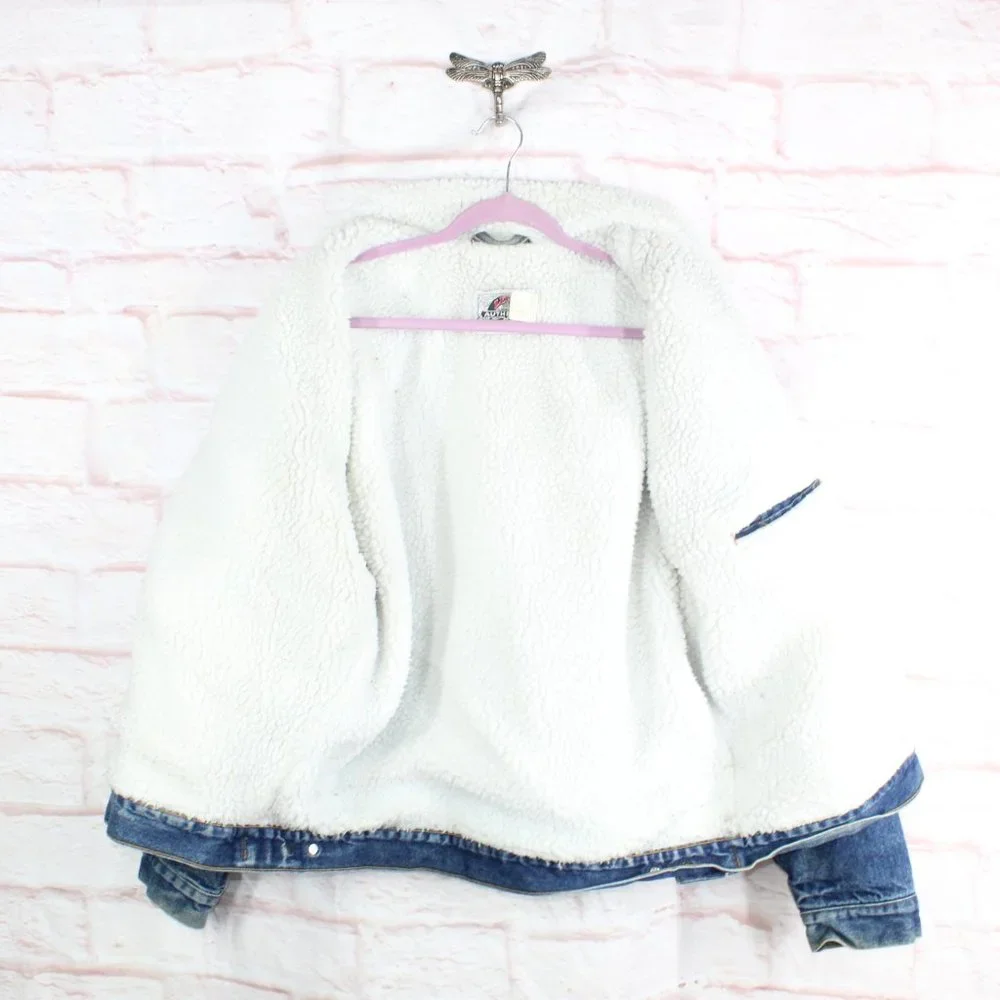 Levi's Mens Blue Cotton Polyester Lined Denim Jacket Size XL - Picture 8 of 12